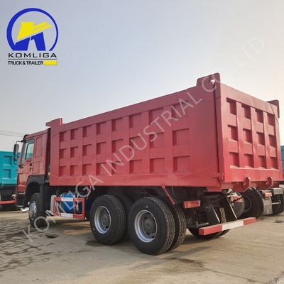 Solicitud de personalización de 30 toneladas usadas Sinotruk HOWO camión de descarga con tirador en buenas condiciones