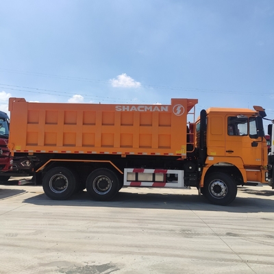 Shacman 6X4 10 ruedas 30t camión de remate apoyando el crecimiento de África con el eje delantero Hf9