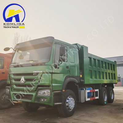 2020 Año 371HP 6X4 camión usado HOWO Dump para el mercado de Zambia Rueda de conducción LHD/Rhd