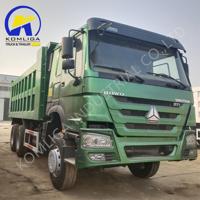 2020 Año 371HP 6X4 camión usado HOWO Dump para el mercado de Zambia Rueda de conducción LHD/Rhd