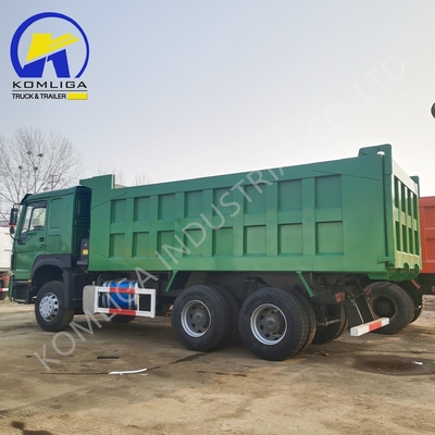 2020 Año 371HP 6X4 camión usado HOWO Dump para el mercado de Zambia Rueda de conducción LHD/Rhd