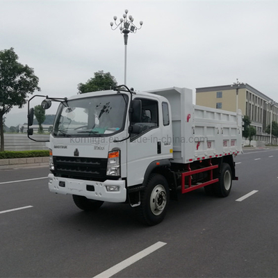 Sinotruk 6 ruedas HOWO mini camión de 10 metros cúbicos con capacidad de carga de 1-10 toneladas