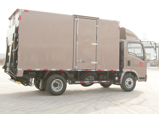 Rhd LHD 4X2 4X4 Light Mini Van Box Cabina extendida camión de carga de 10 toneladas en estilo de cama plana