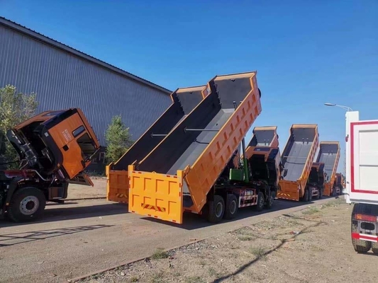 Shacman H3000 Usado 8X4 12 ruedas camión de descarga con levantamiento hidráulico de volante ventral