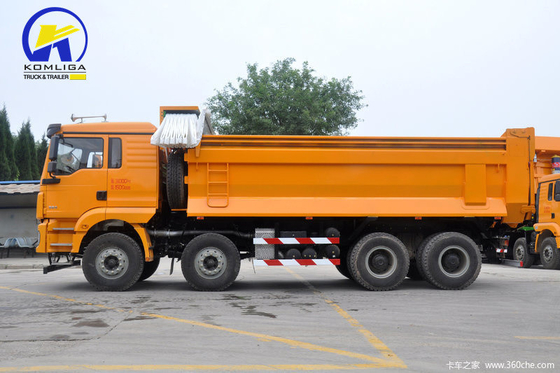 Tipo de descarga del tipo Shacman H2000 8X4 camión de descarga pesado con certificación GCC
