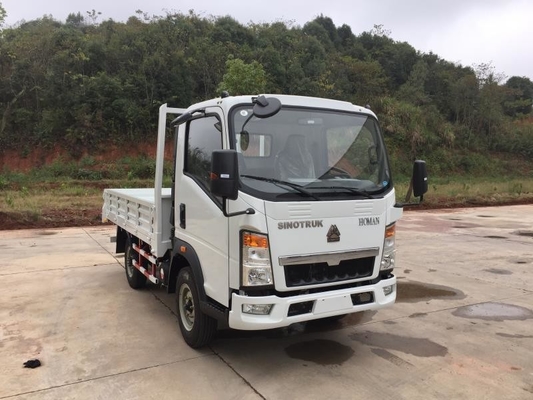 Dongfeng Sinotruk HOWO Pequeño camión de 6 neumáticos 4x2 de 10 m3 con diseño de neumáticos sin tubos