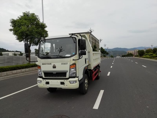 Dongfeng Sinotruk HOWO Pequeño camión de 6 neumáticos 4x2 de 10 m3 con diseño de neumáticos sin tubos