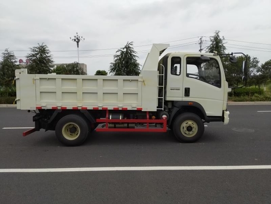 Dongfeng Sinotruk HOWO Pequeño camión de 6 neumáticos 4x2 de 10 m3 con diseño de neumáticos sin tubos