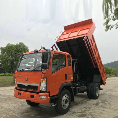 Potencia &lt; 150 CV 4X2 6 ruedas 10 metros cúbicos Capacidad del camión de descarga Wly6t46 Transmisión