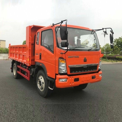 Potencia &lt; 150 CV 4X2 6 ruedas 10 metros cúbicos Capacidad del camión de descarga Wly6t46 Transmisión