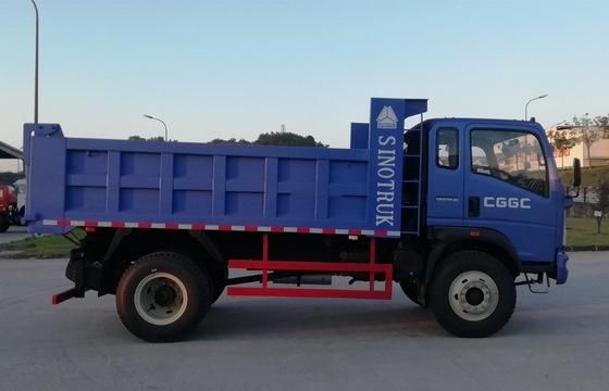 Potencia &lt; 150 CV 4X2 6 ruedas 10 metros cúbicos Capacidad del camión de descarga Wly6t46 Transmisión