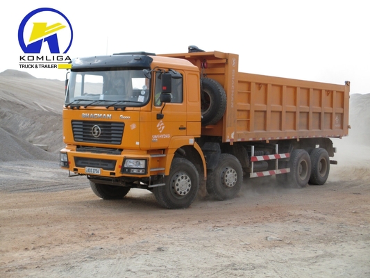 Tipo de transmisión manual 8X4 camión de descarga descargador para carga pesada Sinotruk HOWO