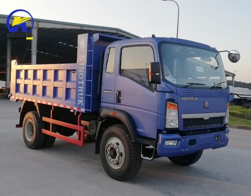 Sinotruk HOWO de segunda mano 4X2 Mini camión de descarga con capacidad de carga de 5 toneladas
