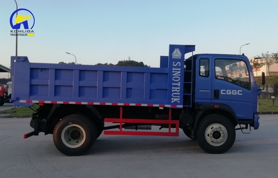 Sinotruk HOWO de segunda mano 4X2 Mini camión de descarga con capacidad de carga de 5 toneladas