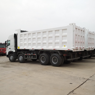 Sinotruk HOWO 8X4 camión de descarga de tiradores con Wd615 certificado por el DOT.47Motor de.D12.42