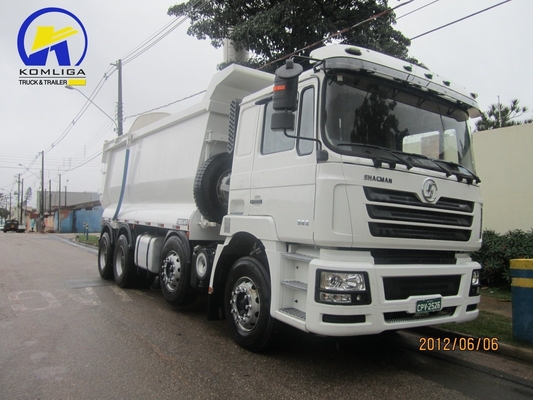 1200r20 neumáticos radiales Euro 2 Shacman F3000 camión de descarga 6X4 camión de descarga de 60 toneladas