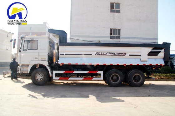 1200r20 neumáticos radiales Euro 2 Shacman F3000 camión de descarga 6X4 camión de descarga de 60 toneladas