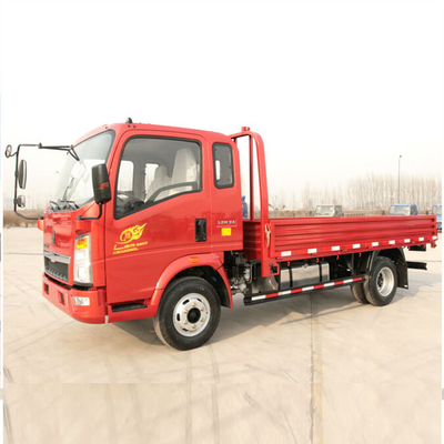 1880 Cab Sinotruk HOWO 6 ruedas 4X2 Cargo Dump Mini camión ligero Tipo de transmisión manual