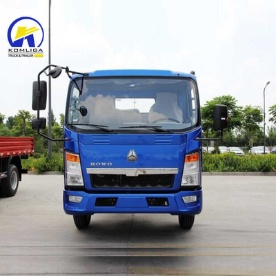 Petición personalizada HOWO Camión ligero 4X2 6 ruedas Camión de carga de descarga Capacidad de carga 1-10t