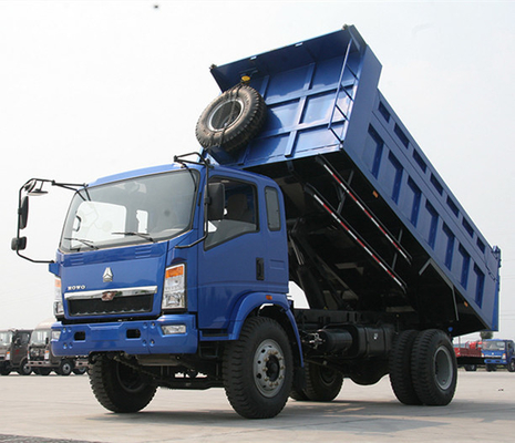 Sinotruk HOWO Homan 4X2 4X4 camión con eje delantero de 2,4 toneladas y eje trasero de 4,2 toneladas