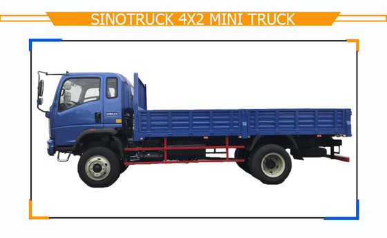 Sinotruk HOWO Homan 4X2 4X4 camión con eje delantero de 2,4 toneladas y eje trasero de 4,2 toneladas