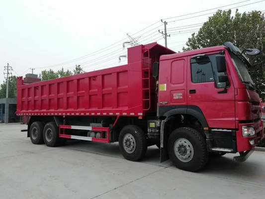 Camión chino asequible 8X4 camión de basura a África con transmisión Hw19710