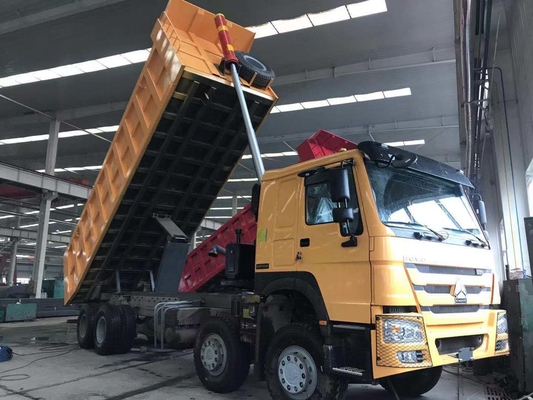 Sinotruk de segunda mano 6X4 HOWO camión con tirador LHD/Rhd Volante Hw19710 Transmisión