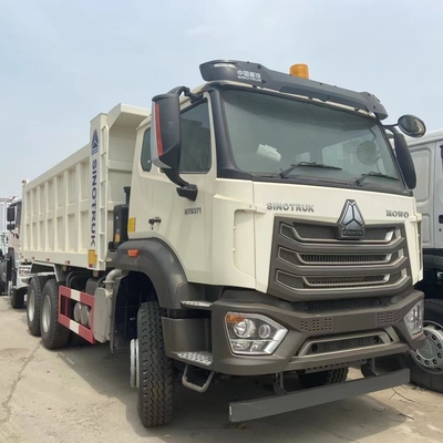 6X4 10 ruedas Sinotruk HOWO camión de descarga usado camión con cabina Hw76 y competitivo