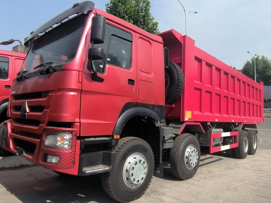 420HP 8X4 12 ruedas Sinotruk HOWO camión de descarga usado camión de tirón con potencia de caballos 420HP