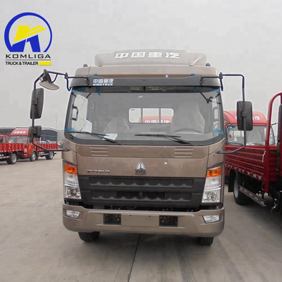 Sinotruk HOWO 4X2 camión de carga con transmisión manual y capacidad de tanque de combustible de 120L