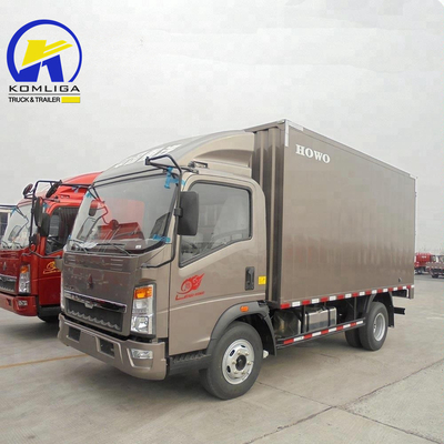 Sinotruk HOWO 4X2 camión de carga con transmisión manual y capacidad de tanque de combustible de 120L