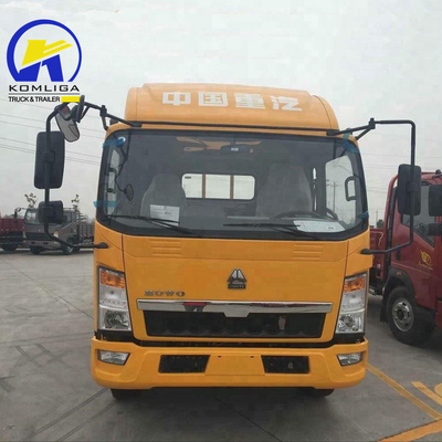 Sinotruk HOWO 4X2 camión de carga con transmisión manual y capacidad de tanque de combustible de 120L