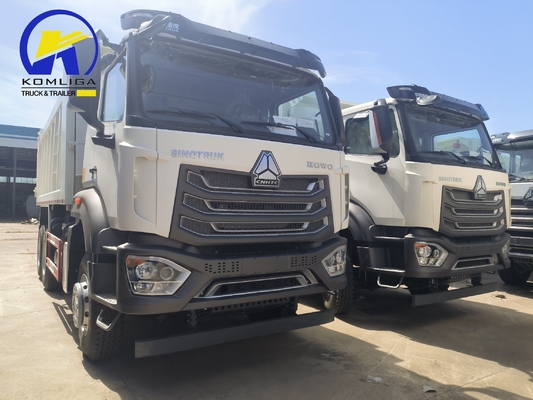 Camión usado HOWO Camión de descarga con tirador Camión de descarga 371HP 10 ruedas 25 toneladas Sinotruck 8500*2500*3400mm