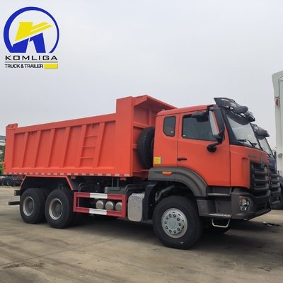 Potencia de 400 CV 10 ruedas Euro 4 Sinotruk HOWO 6X4 camión de descarga con tirador
