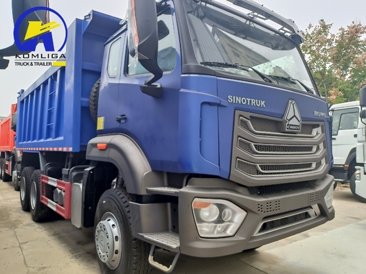 Capacidad de carga de 9 toneladas Sinotruk HOWO 6X4 10 ruedas camión de descarga