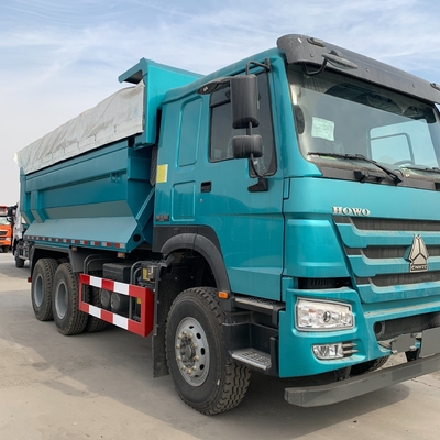 Camión usado Sino con certificación GCC HOWO 6X4 Camión de descarga con lonas y neumáticos 1200r20