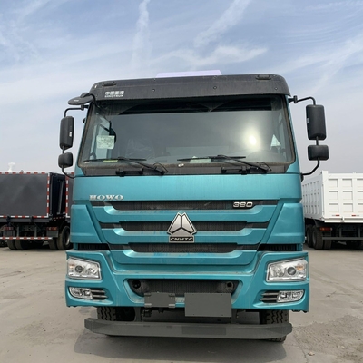 Camión usado Sino con certificación GCC HOWO 6X4 Camión de descarga con lonas y neumáticos 1200r20