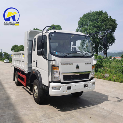 2.4 toneladas de eje delantero Sinotruk HOWO 6 ruedas 4X2 4X4 camión de descarga/carga de gran capacidad