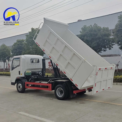 2.4 toneladas de eje delantero Sinotruk HOWO 6 ruedas 4X2 4X4 camión de descarga/carga de gran capacidad