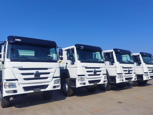 Diseño de neumáticos radiales HOWO Th7 6X4 Dumper Box Dumo Truck/Tipper Truck con eje trasero Hc16