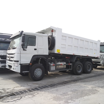Utilizado HOWO 6X4 10 ruedas camión de descarga con doble Alex y apoyo de piezas de repuesto técnicas
