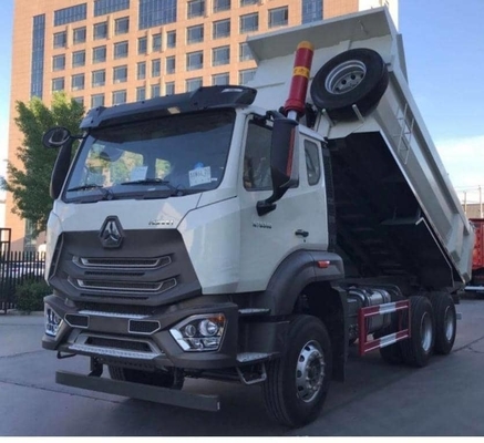 Utilizado HOWO 6X4 10 ruedas camión de descarga con diseño de neumáticos radiales y servicio postventa