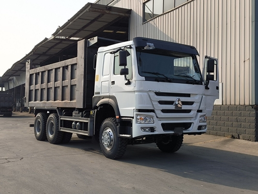 Sinotruk HOWO 6X4 371 420HP 10 ruedas de descarga de tirador de descarga de carga con 6 × 4 ruedas motrices