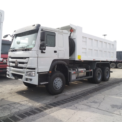 Sinotruk HOWO usado 6X4 371HP 10 ruedas camión de descarga para la capacidad del motor