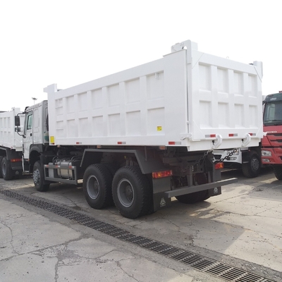 Sinotruk HOWO usado 6X4 371HP 10 ruedas camión de descarga para la capacidad del motor