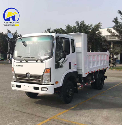 Sinotruck usado HOWO 4X2 Mini Dump Truck con y 5995x2350x2620mm capacidad de volumen