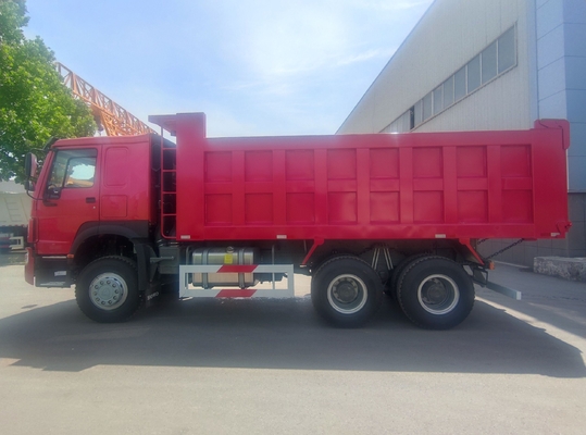 Sinotruk HOWO 6X4 camión de descarga usado 10 ruedas camión de retroceso con capacidad de 25-30 toneladas