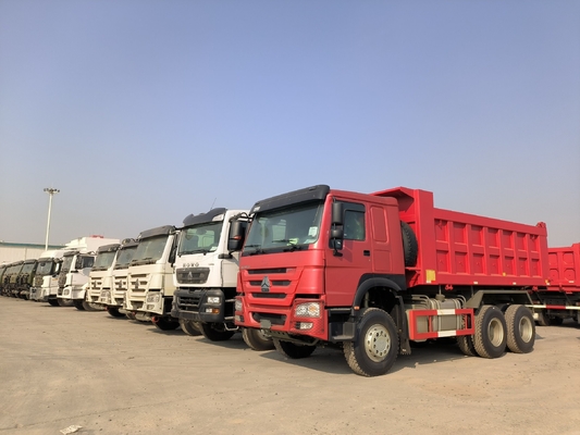 Sinotruk HOWO 6X4 camión de descarga usado 10 ruedas camión de retroceso con capacidad de 25-30 toneladas