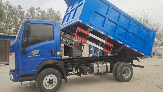 Wly6t46 Transmisión 120L Capacidad del tanque de combustible 4X2 Tipper/Cargo Mini camión