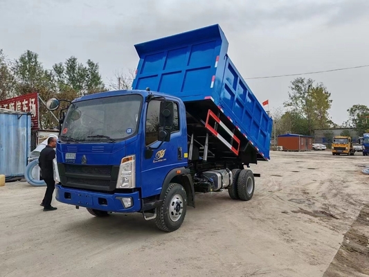 Wly6t46 Transmisión 120L Capacidad del tanque de combustible 4X2 Tipper/Cargo Mini camión